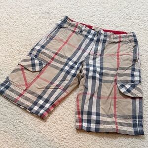 Burberry Plaid Boy’s Shorts